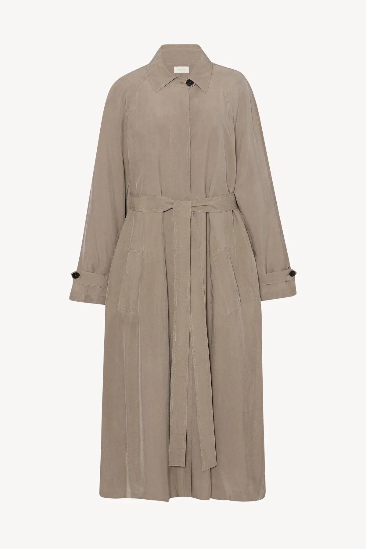 Trench Coat In Cashmere/Cotton